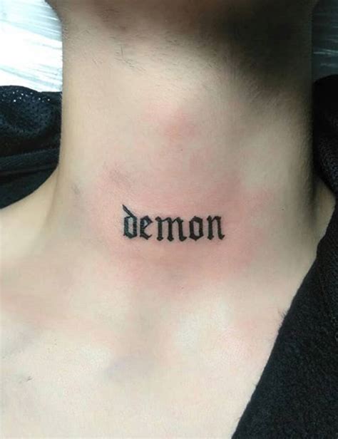 devil tattoos for men|simple demon tattoo designs words.